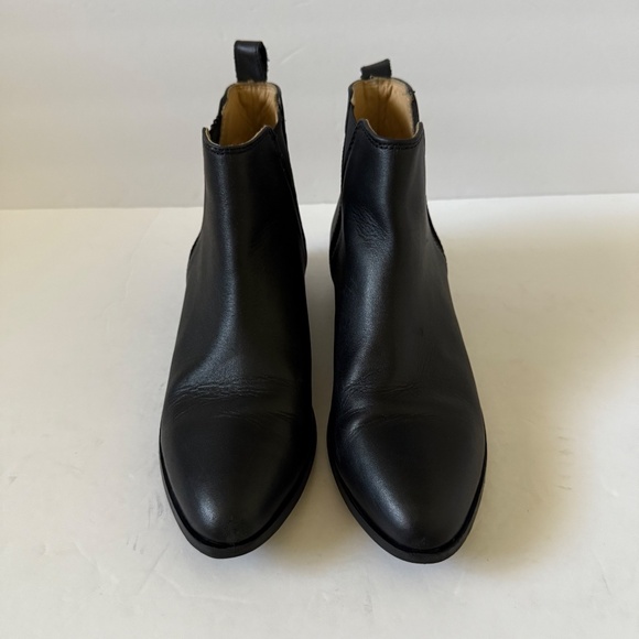 Nisolo Eva Everyday Black Leather Chelsea Boots Size 8 - Picture 3 of 13
